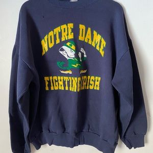 Vintage Notre Dame Sweater